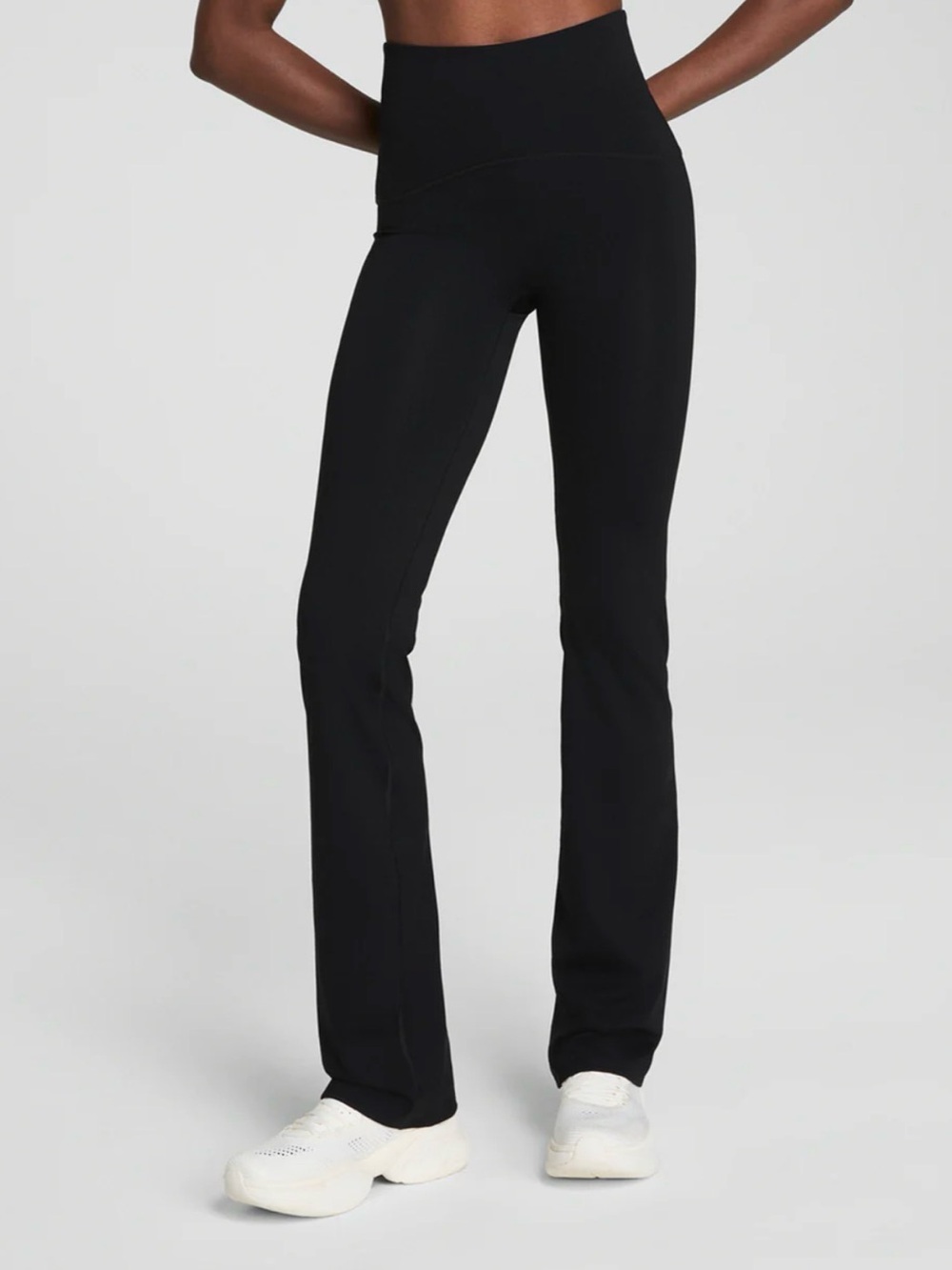 SPANX Booty Boost Black High-Rise Flare Pant Leggings Size S